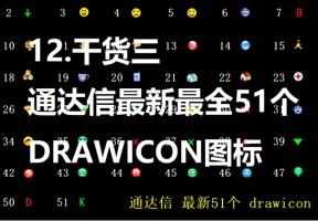 12. 干货三：通达信最新最全51个drawicon图标大全
